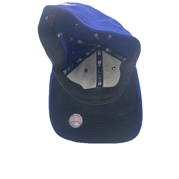 Los Angeles Dodgers Team Classic 39Thirty Royal baseball cap Like N - Picture 6 of 9